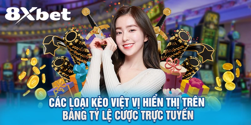 Các loại kèo việt vị hiển thị trên bảng tỷ lệ cược trực tuyến