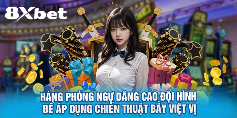 Hàng phòng ngự dâng cao đội hình để áp dụng chiến thuật bẫy việt vị