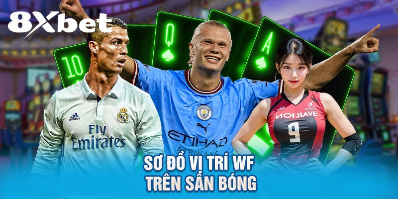 Sơ đồ vị trí WF trên sân bóng.